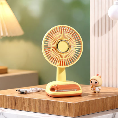 Women's desk fan with flexible tilt angle Skanto