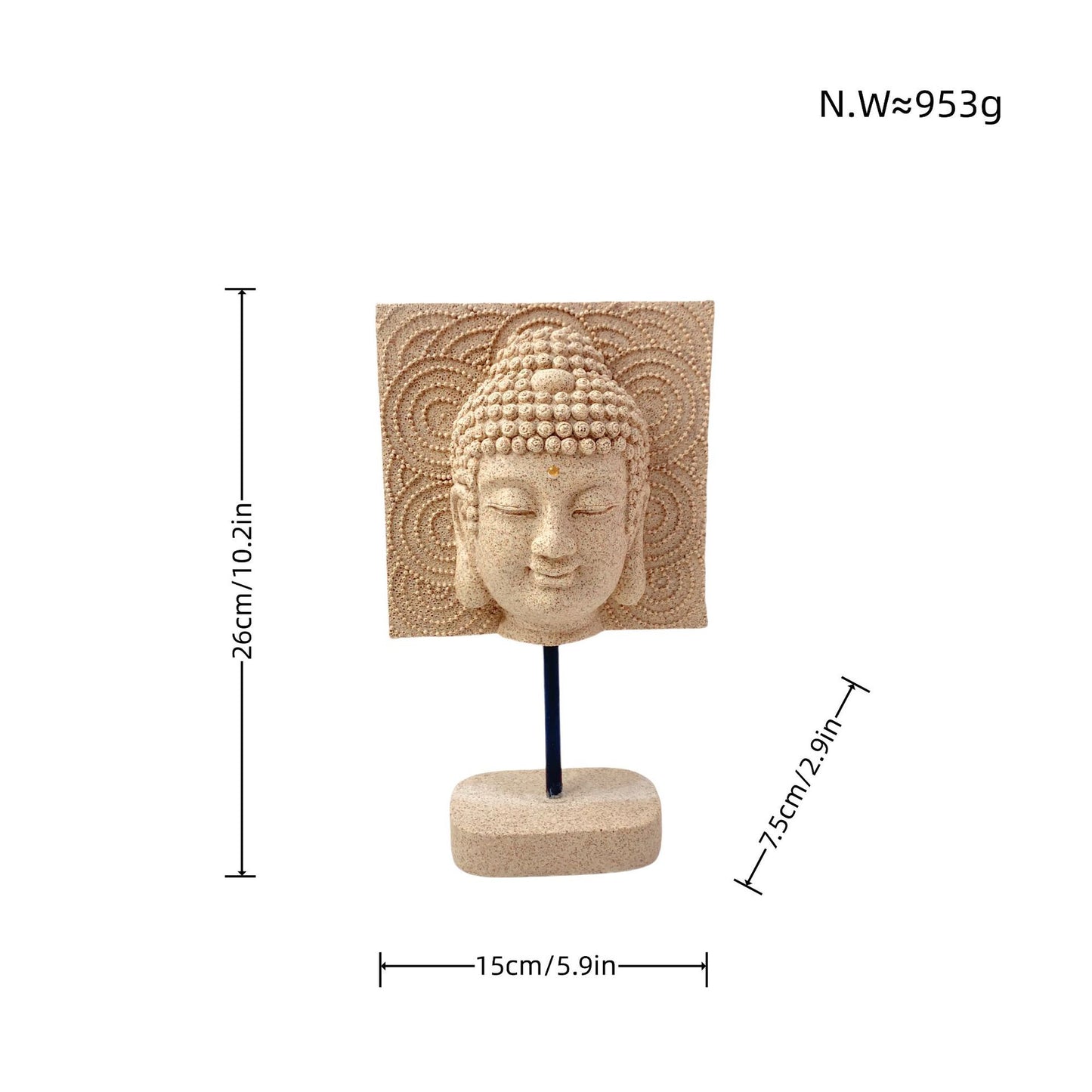 Decorative Buddha Statue Acalora