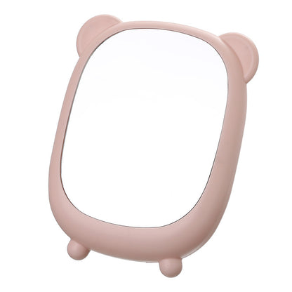 Cute Panda-Themed Handheld Makeup Mirror