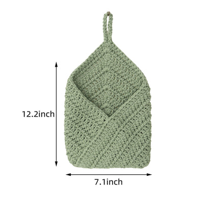 Hand-knotted storage bag Acalora