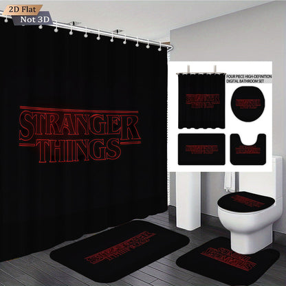 Stranger Things Adventure-Themed Digital Bathroom Set