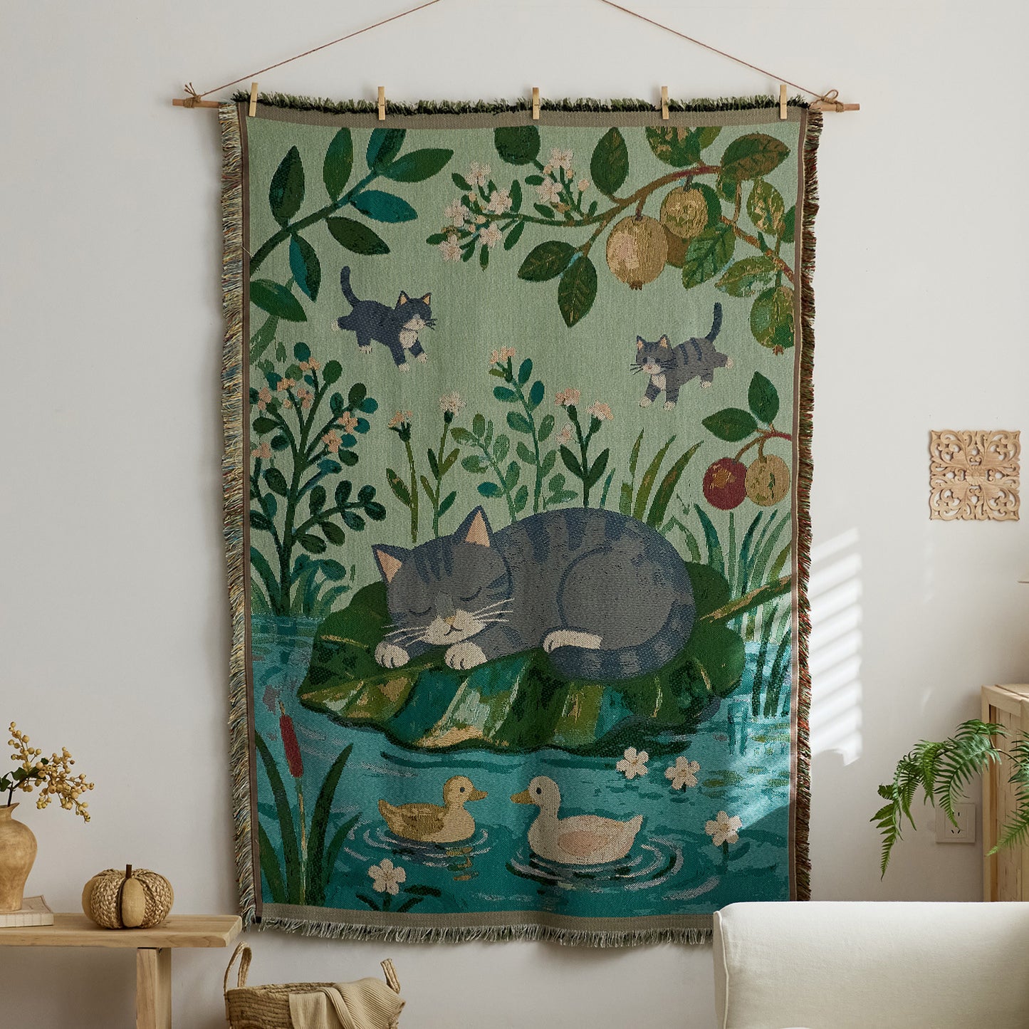 Artistic Tapestry Blanket