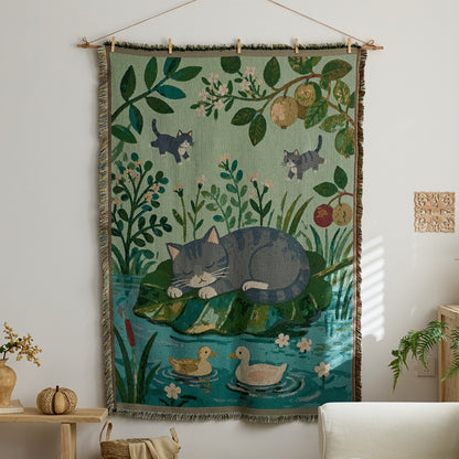 Artistic Tapestry Blanket