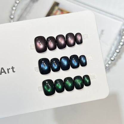 Galaxy Effect Press-On Nail Set Acalora