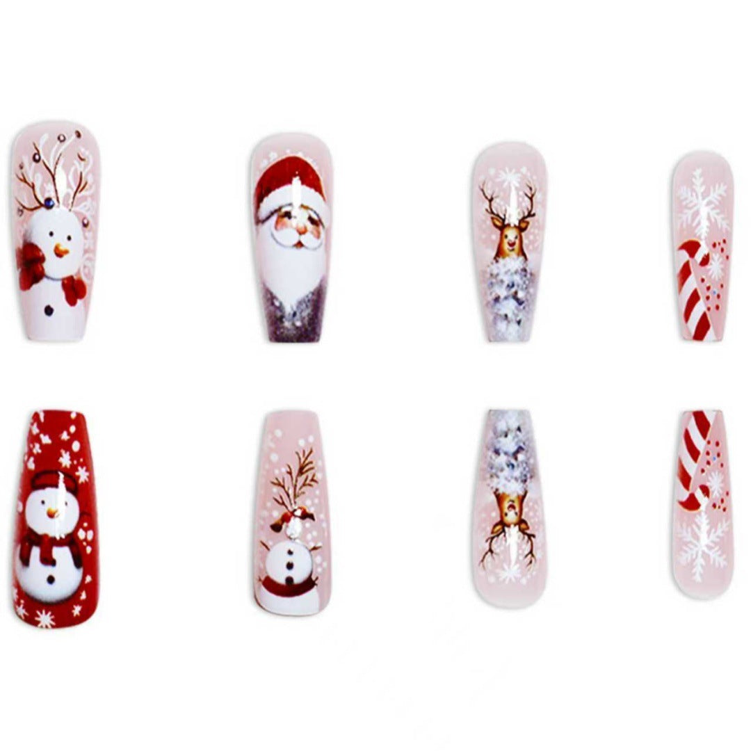 Festive Holiday Themed Nail Art Acalora