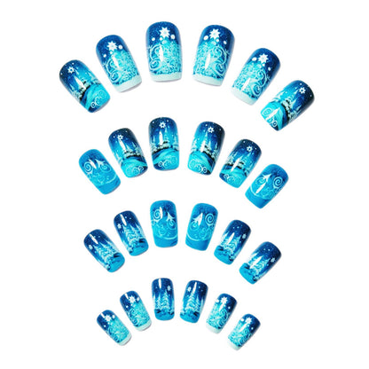 Winter Wonderland Nail Art Acalora