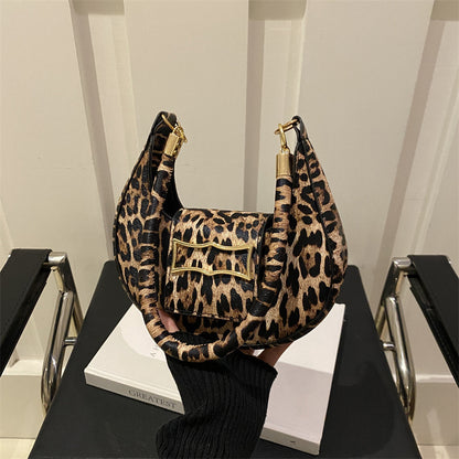 Stylish Leopard Print Handbag Acalora