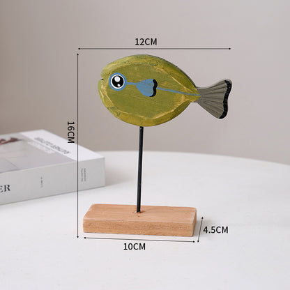 Coastal fish sculpture Display