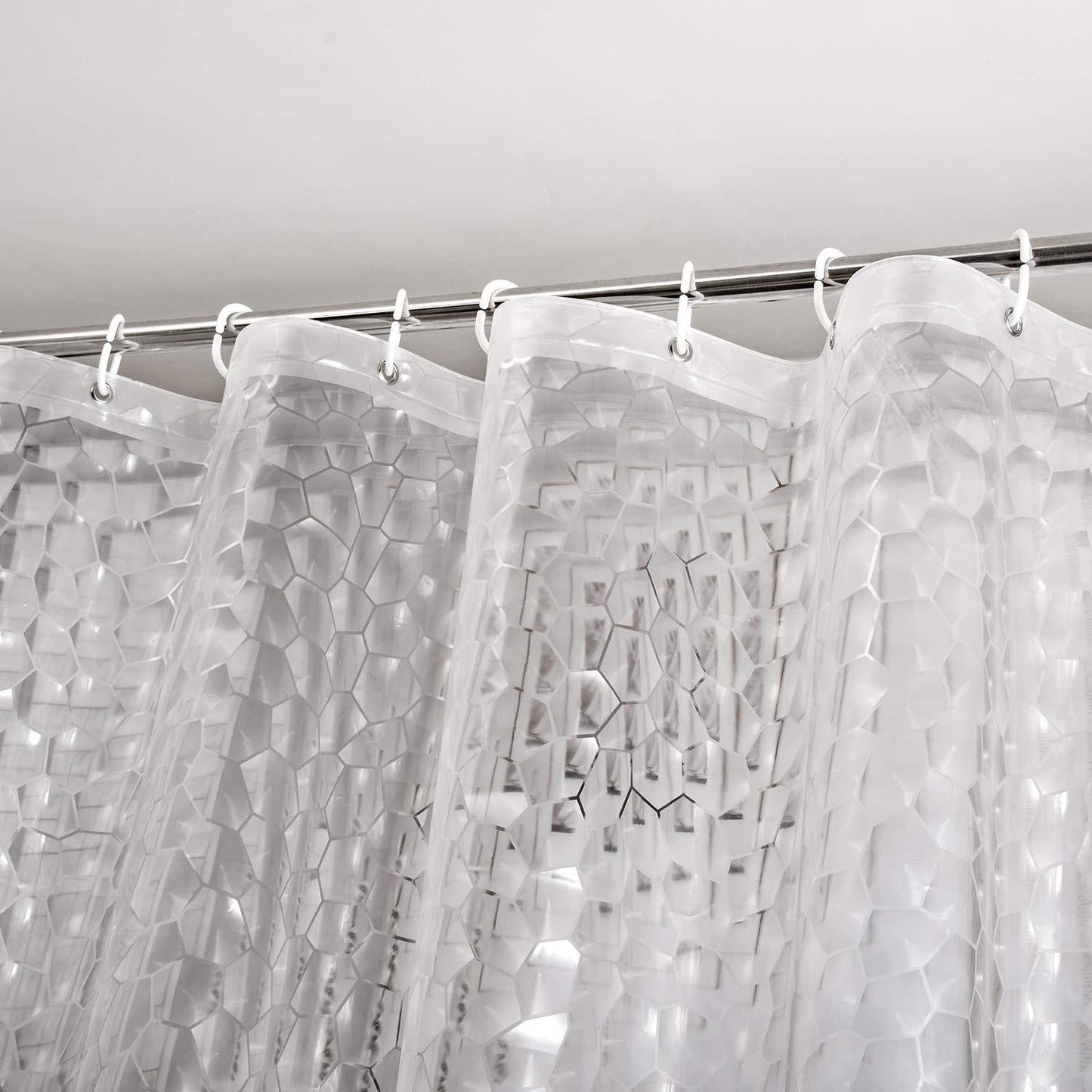 Waterproof Textured Shower Curtain Kalsten