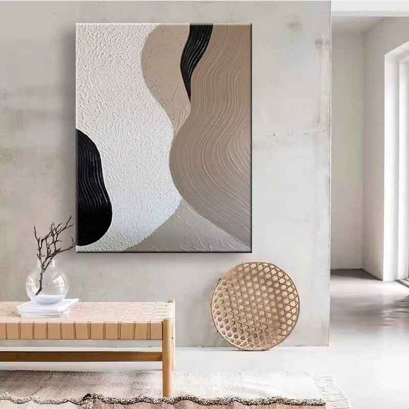 Minimalist Textured Abstract Wall Art