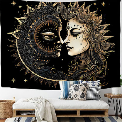 Mystical Celestial Wall Tapestry