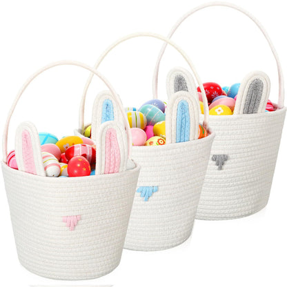Playful Storage Basket in Rabbit Design Acalora