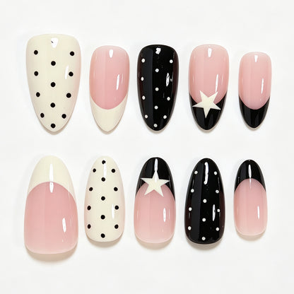 Decorative Press-On Nail Set Acalora