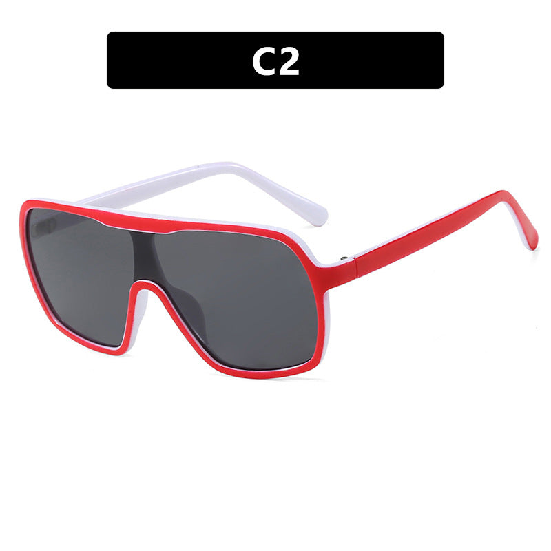 Women's oversized sunglasses with wide frame Karnz