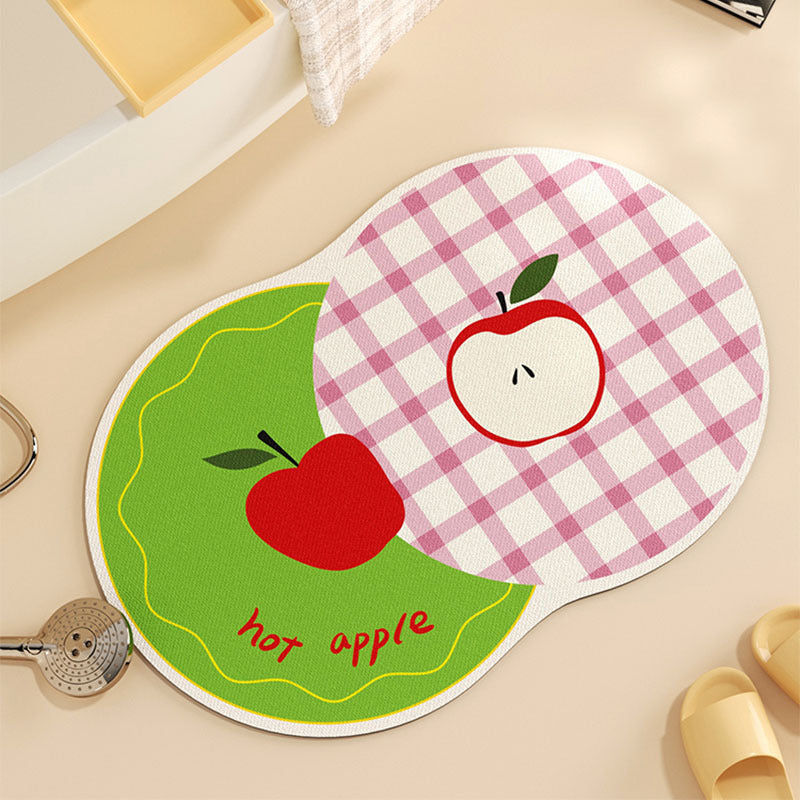 Fun Donut-Themed Bath Mat
