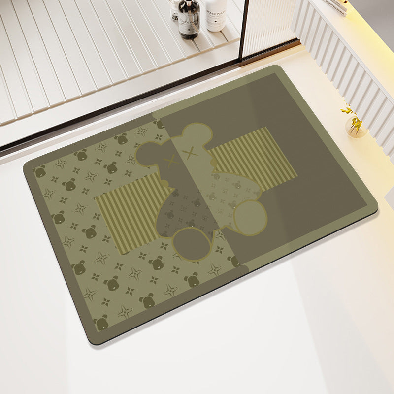 Decorative Cartoon-Themed Floor Mat Acalora