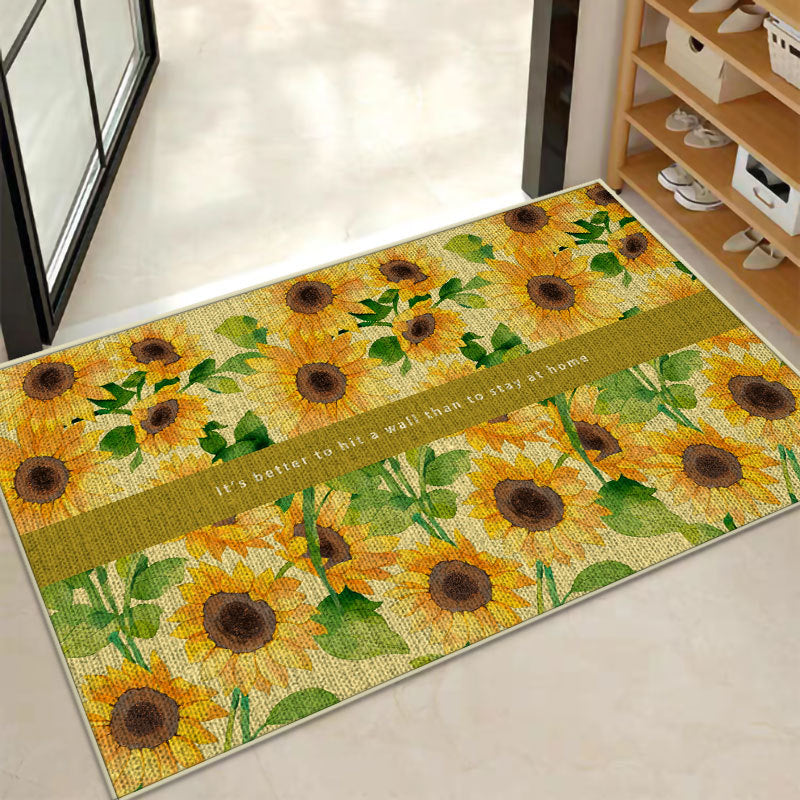 Decorative Star-patterned Bath Mat