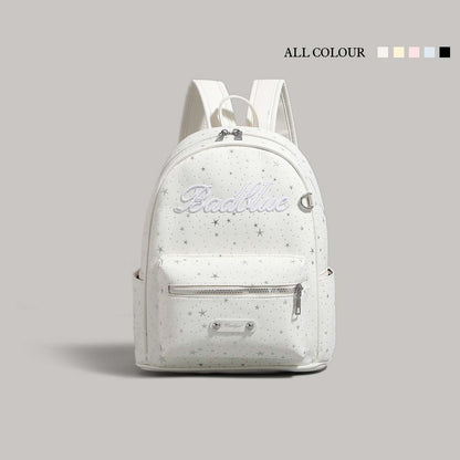 Star-Embellished Casual Backpack Acalora