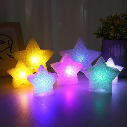 LED Frosted Acrylic Star Ambient Night Lamp Acalora