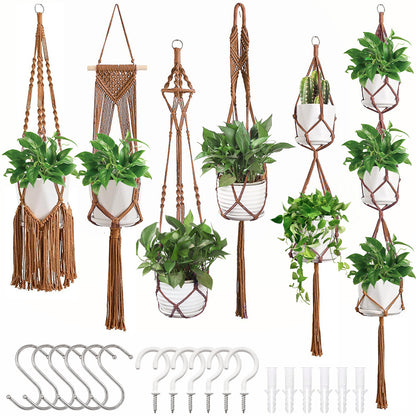 Macrame Plant Hanger Set Acalora