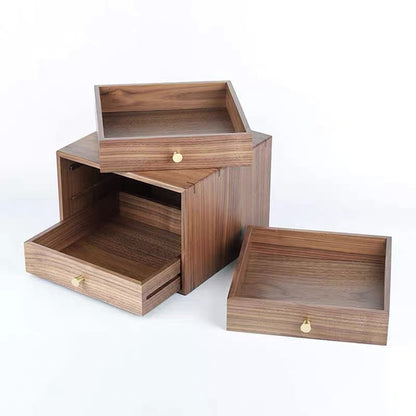 Wooden Drawer Storage Unit Acalora