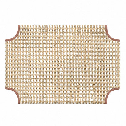 Unisex nan raised wooden pet bed with breathable, woven cover Bowlift