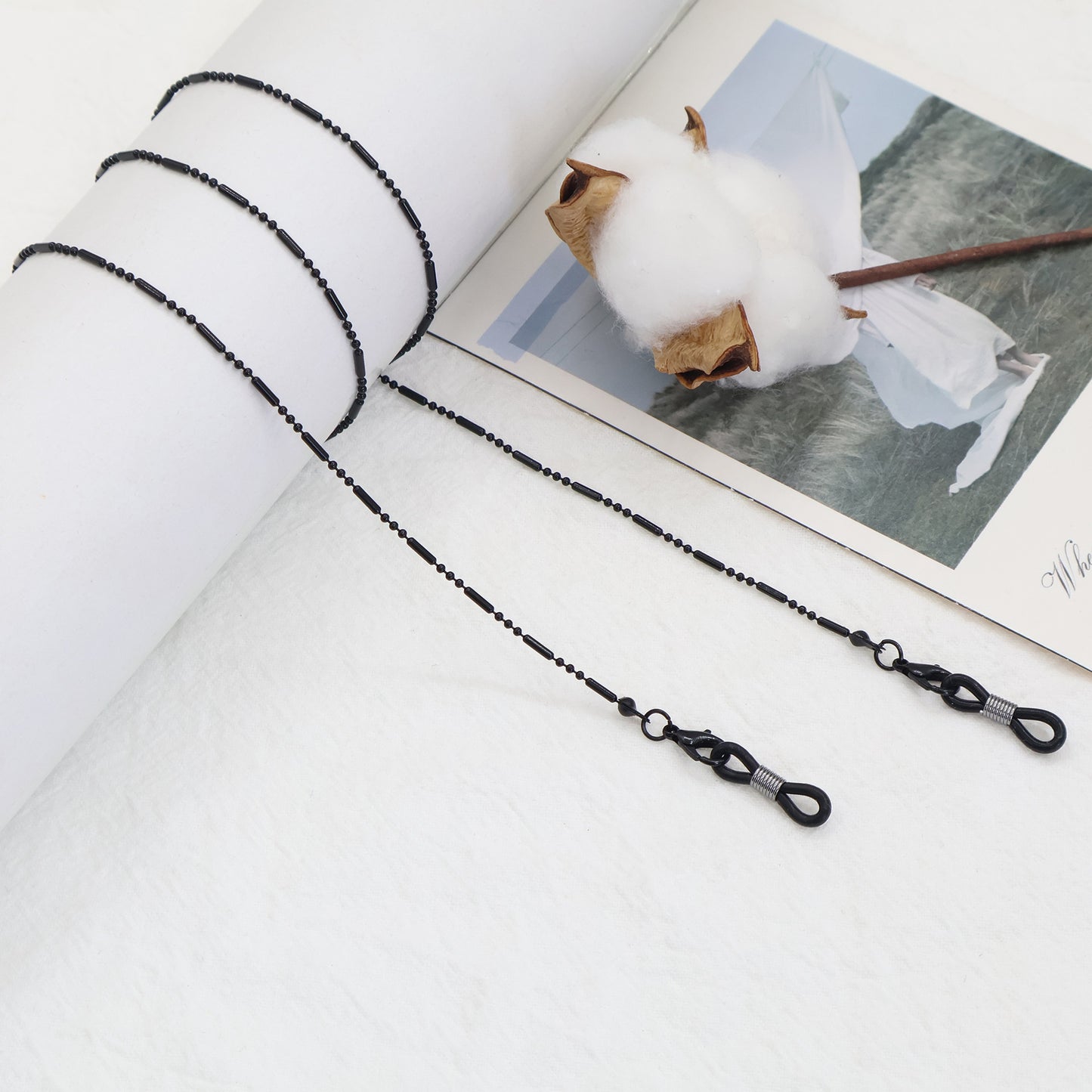 Beaded Eyewear Retainer Chain Acalora