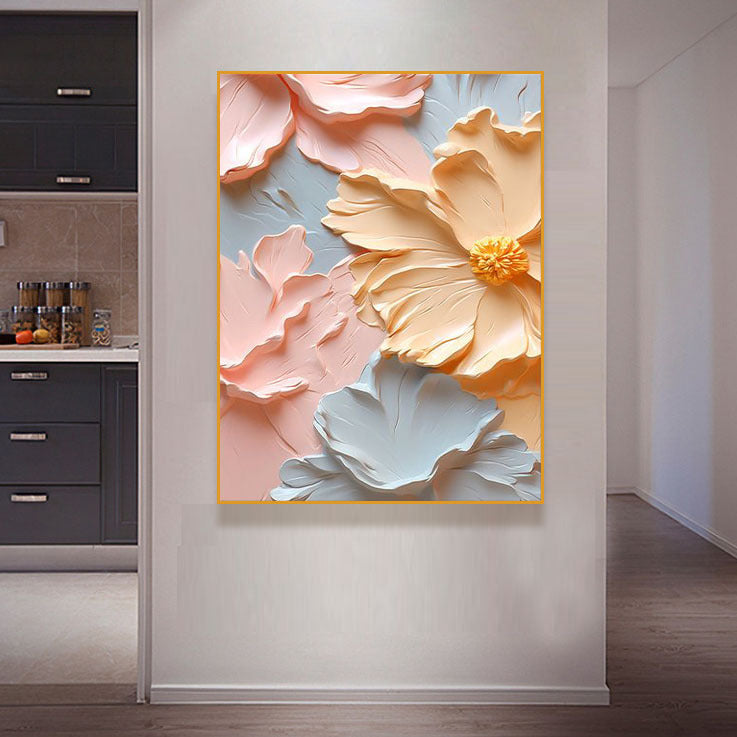 Decorative Flower Canvas Art