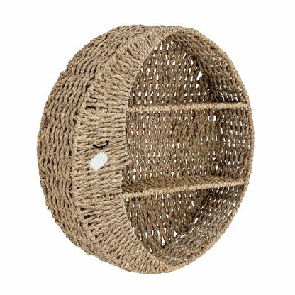 Decorative Wall Basket in Wave Pattern Acalora