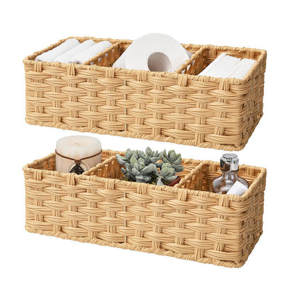 Woven Storage Basket Set Acalora