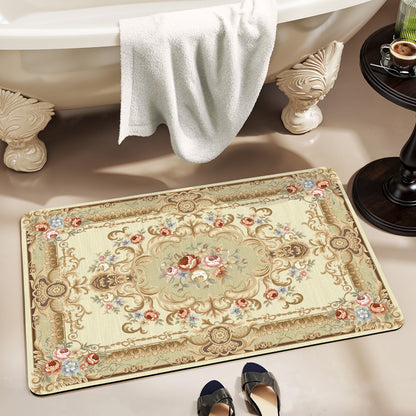 Ornate Decorative Bath Mat Acalora