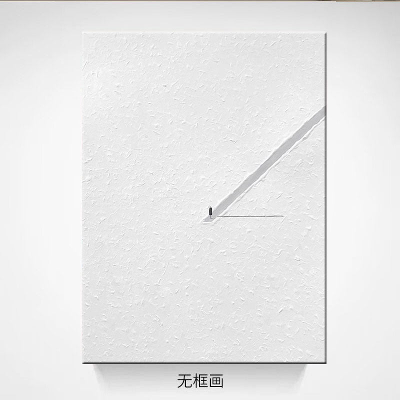 Minimalist Textured Relief Canvas Artwork