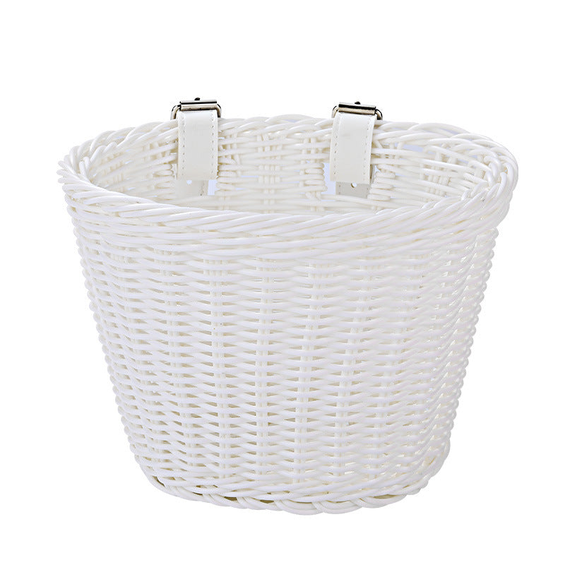 Women's bicycle basket with sturdy carrying handles Bowlift