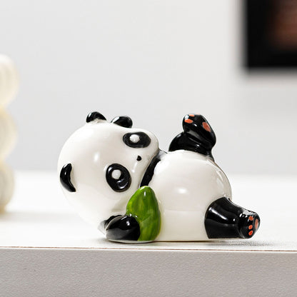 Cute Panda Decorative Figure Acalora