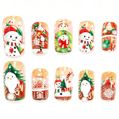 Holiday-Themed Nail Art Set Acalora