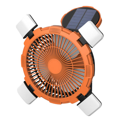 Portable Solar-Powered Cooling Fan Bowlift