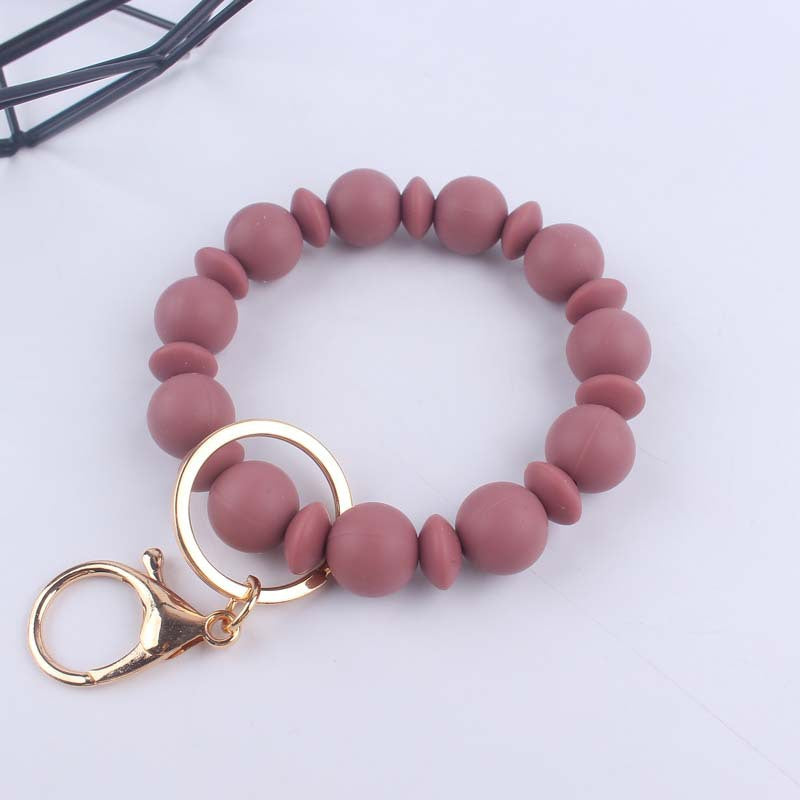 Beaded Keychain Holder with Lobster Clasp Acalora