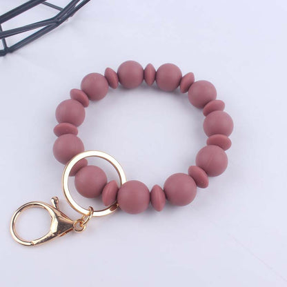 Beaded Keychain Holder with Lobster Clasp Acalora
