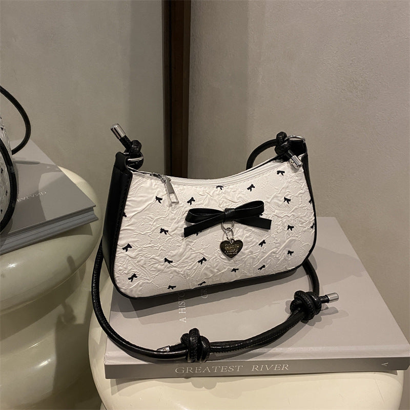 Charming Bow Embellished Handbag Acalora