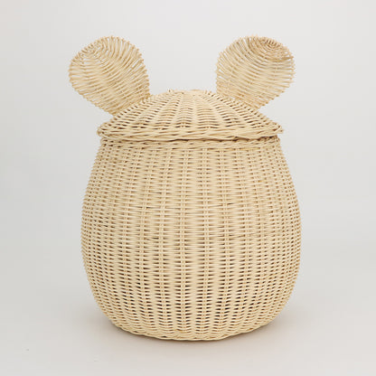 Playful Woven Storage Container Acalora