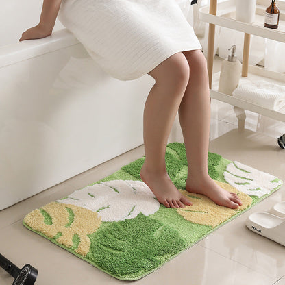 Decorative Fruit-Themed Bath Rug