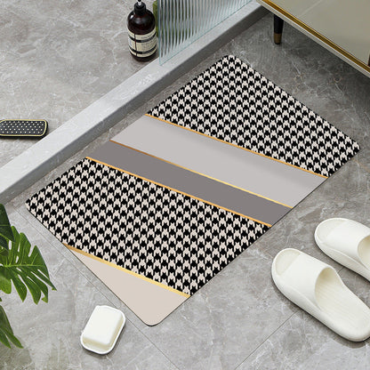 Modern Minimalist Bathroom Mat