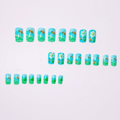 Nature-Inspired 3D Nail Art Acalora