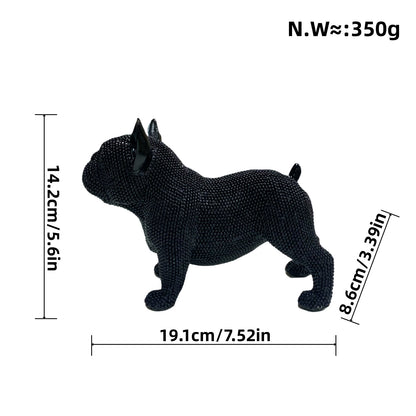 Decorative dog figure in modern design Acalora