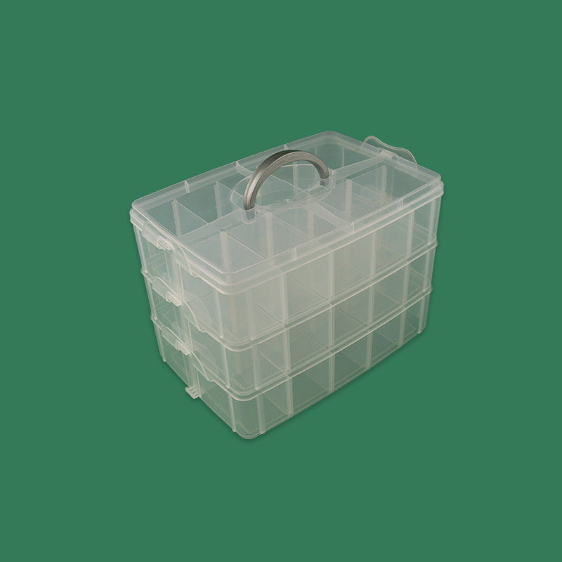 Multi-Section Craft Storage Box Acalora