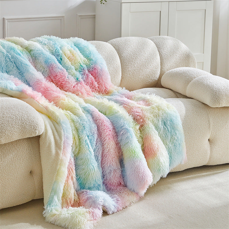 Luxurious Faux Fur Throw Blanket