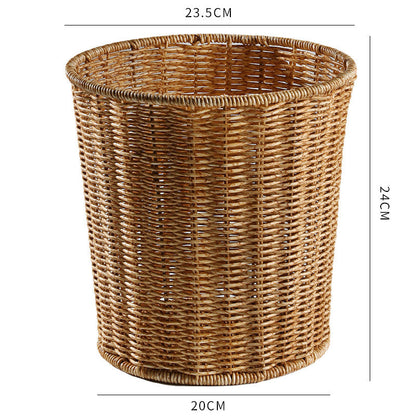 Unisex High-quality decorative storage basket with natural rattan structure Kalsten