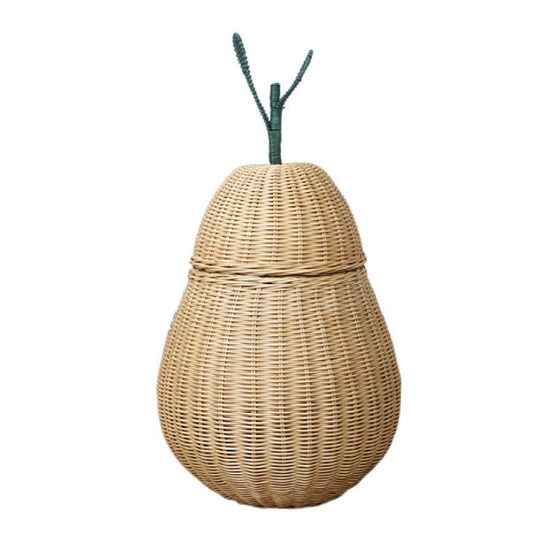 Decorative Woven Storage Container with Lid Acalora