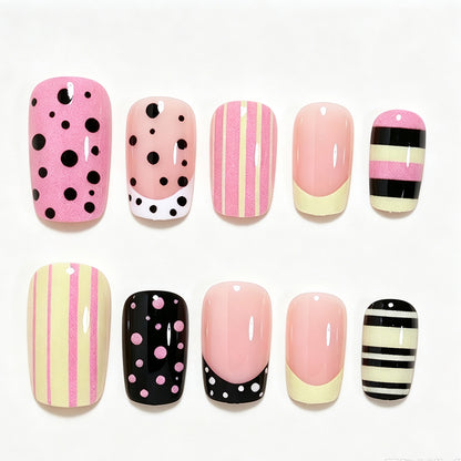Artistic Geometric Nail Art Tips Acalora