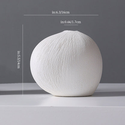 Decorative Organic Shaped Ceramic Vase